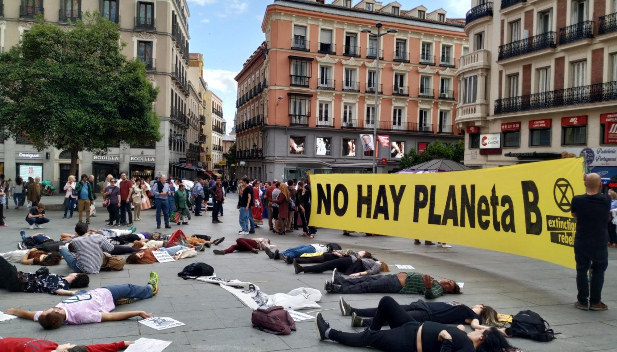 Extinction Rebellion  en Madrid